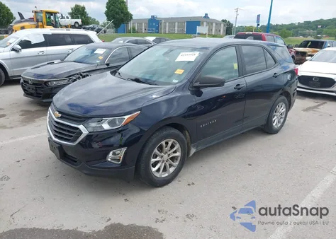 2020 Chevrolet Equinox Fwd Ls из США, поврежденный, VIN 3GNAXHEV6LS507346